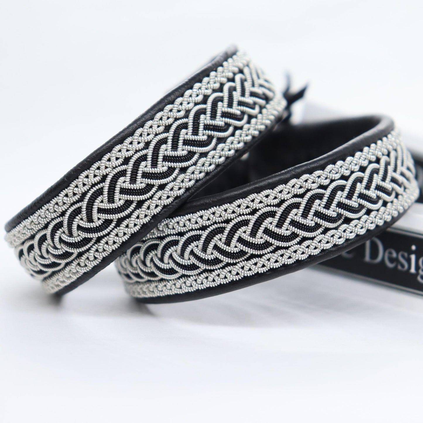 Black-nordic-leather-bracelets
