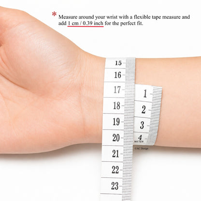 How to measure narrow bracelets for the perfect fit