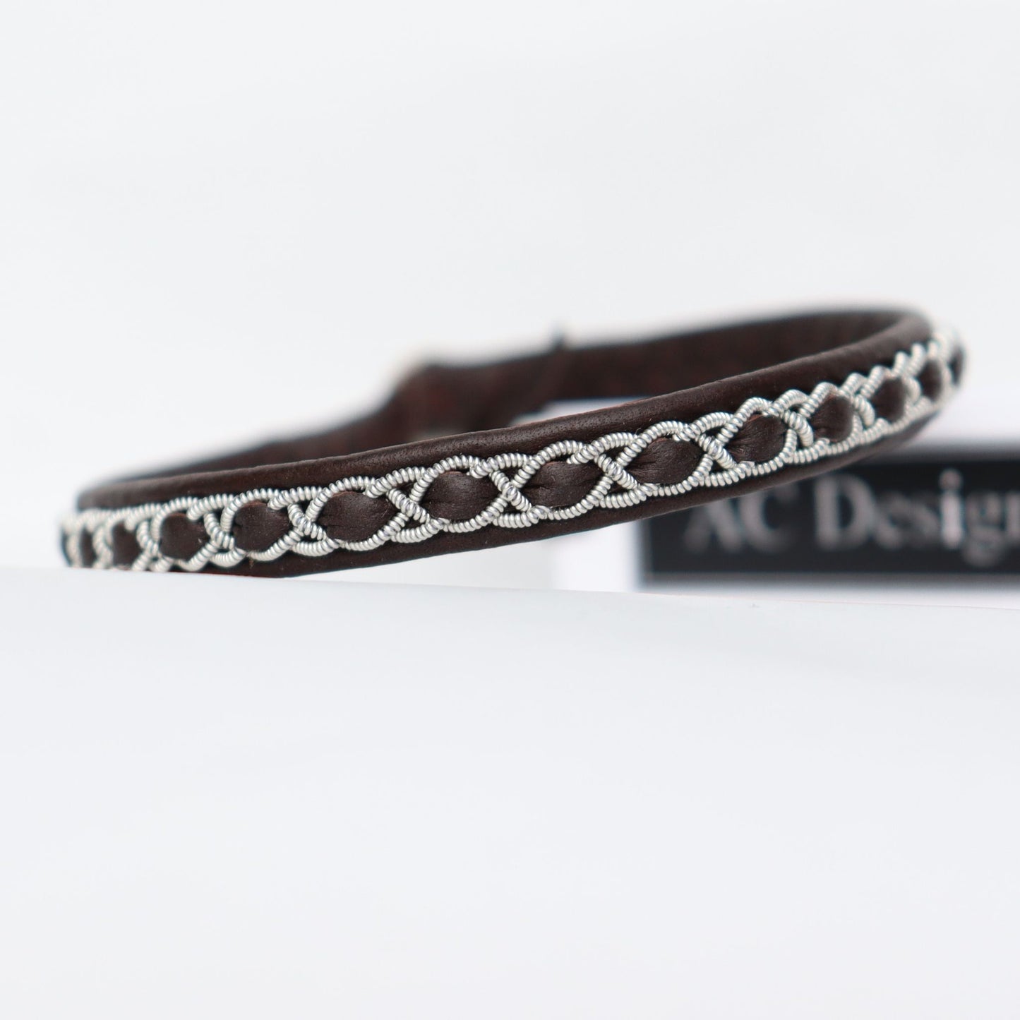 Sami bracelet Eir in dark brown leather