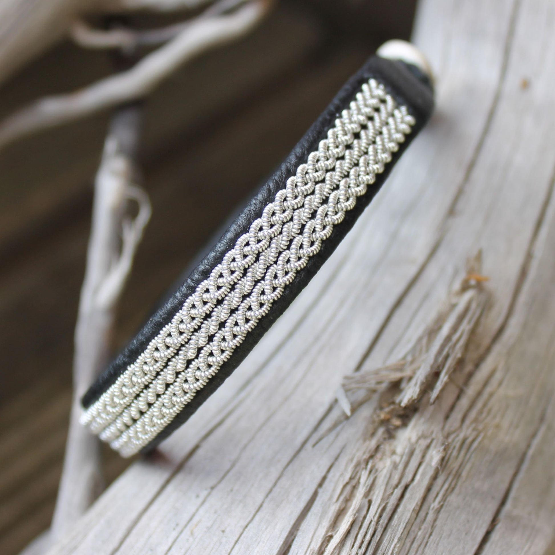 Sami pewter cuff bracelet