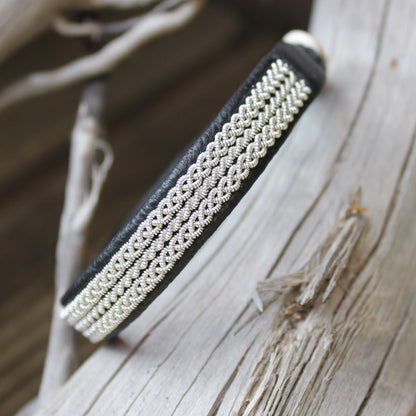 Sami pewter cuff bracelet