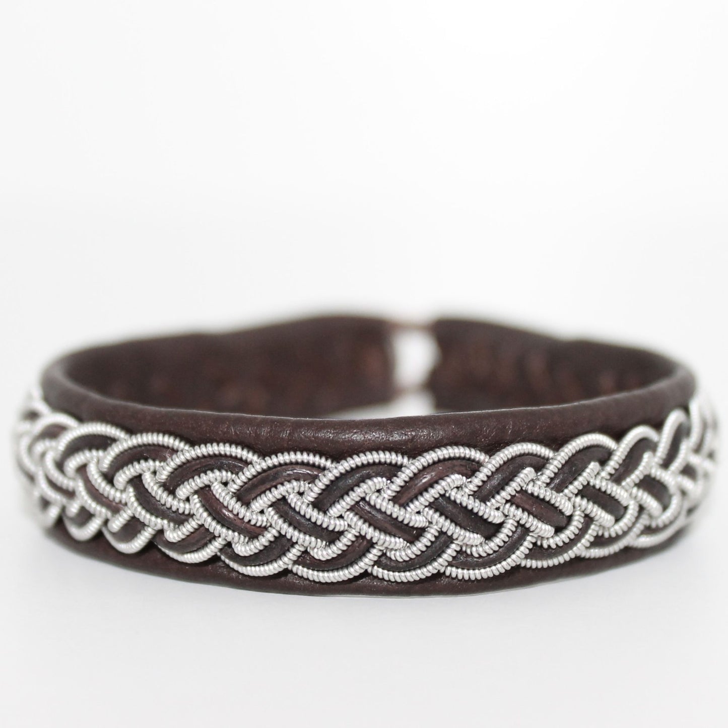 sami bracelet od in dark brown leather